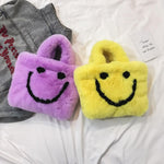 Load image into Gallery viewer, Y2Bae Bag Fluffy Smiley Face Bag
