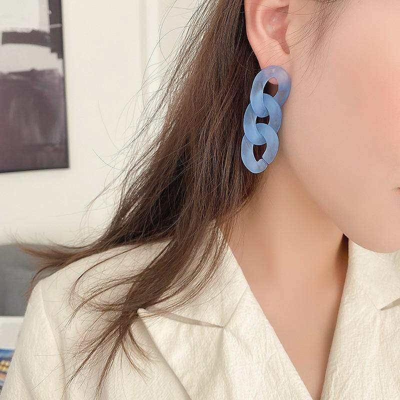 Y2Bae Earrings Jelly Chain Earrings