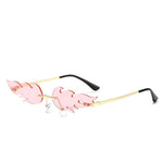 Load image into Gallery viewer, Y2Bae Glasses Pink Ember Sunglasses
