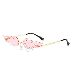 Y2Bae Glasses Pink Ember Sunglasses