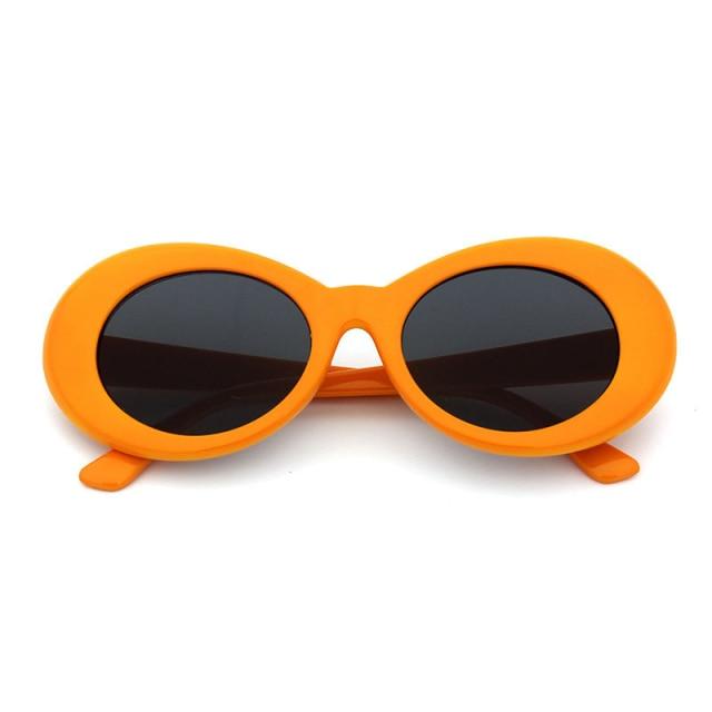 Y2Bae Glasses Black / Orange Grunge Sunglasses