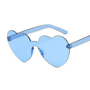 Y2Bae Glasses Blue Tinted Love Sunglasses