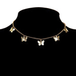 Load image into Gallery viewer, Y2Bae Necklace Butterfly Gold 2 Delilah Necklace
