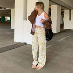 Load image into Gallery viewer, Y2Bae Pants Y2K Wave Pants
