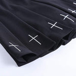 Load image into Gallery viewer, Y2Bae Skirt Don&#39;t Cross Me Pleated Skirt
