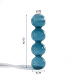 Load image into Gallery viewer, Y2Bae Vase Blue Tall Bubble Bubble Vase

