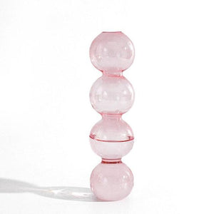 Y2Bae Vase Pink Tall Bubble Bubble Vase
