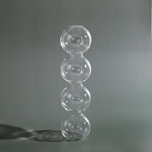 Y2Bae Vase Clear Tall Bubble Bubble Vase