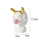 Load image into Gallery viewer, Y2Bae Vase White Rabbit Bubblegum Pop Vase

